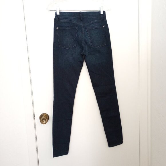 Warp + Weft JFK Dark Wash Skinny Jeans - Picture 6 of 10